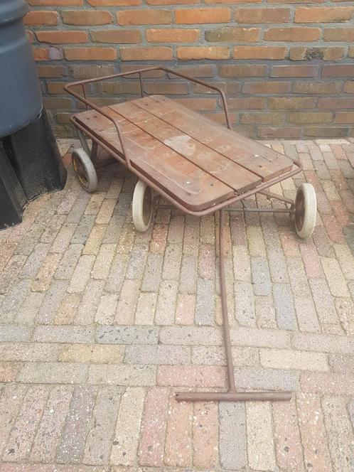 Leuke transport karretje, Doe-het-zelf en Verbouw, Transportwagens, Zo goed als nieuw, Transportkar, Minder dan 60 liter, Ophalen