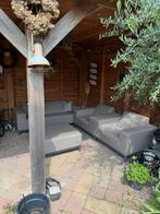 Lounche set, Tuin en Terras, Ophalen, 4 zitplaatsen, Aluminium, Zo goed als nieuw