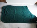 Wollen deken maat 205, kleur groen, Ophalen of Verzenden, Deken, Zo goed als nieuw