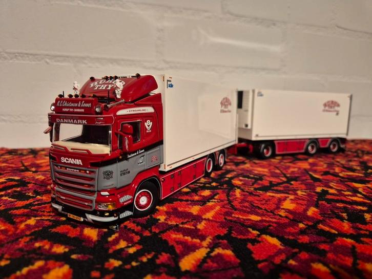 Tekno N.C.Christensen & Sonner Hurup Thy, Hobby en Vrije tijd, Modelauto's | 1:50, Nieuw, Bus of Vrachtwagen, Tekno, Ophalen of Verzenden