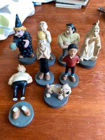 7x Suske & Wiske fanclub figuren + kaduke Lambiek  beschikbaar voor biedingen