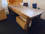 Eiken tafel, Huis en Inrichting, Tafels | Eettafels, Ophalen, Gebruikt, Eikenhout, 200 cm of meer