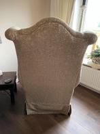 Beige Oorfauteuil - Goede Staat!, Ophalen, Gebruikt, 100 tot 125 cm, Stof