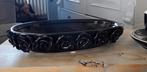 Schaal met roosjes rozen roosje roos - ptmd - zwart, Ophalen of Verzenden, Zo goed als nieuw