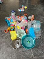 Hamsterkooi accessoires + hooi en reserve kooi, Kooi, Gebruikt, Minder dan 75 cm, Ophalen