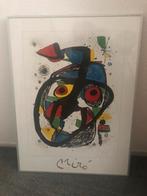 Miro poster professioneel ingelijst, Antiek en Kunst, Ophalen of Verzenden