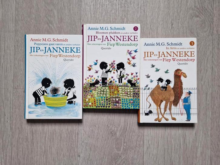 Jip en Janneke Boeken - Annie M.G. Schmidt, Boeken, Kinderboeken | Jeugd | onder 10 jaar, Zo goed als nieuw, Sprookjes, Ophalen of Verzenden