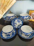 Set Japans eier schaal porselein 4 kop en schotel, Antiek en Kunst, Antiek | Servies compleet, Ophalen of Verzenden
