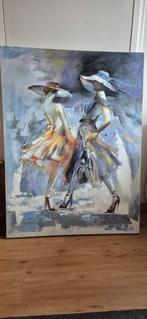 Schilderij Dansende dames., Ophalen