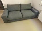 Slaapbank ikea vilasund, Ophalen, 90 cm, Tweepersoons, Grijs