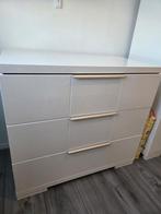Mooie witte glans Commode met 3 Laden,de Merk is interbaby!, Ophalen, 50 tot 70 cm, Zo goed als nieuw, 75 tot 100 cm
