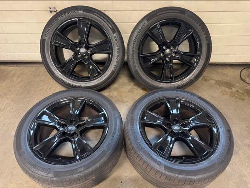 Audi Q7 velgen zomerbanden 20 inch black zwart 285-45-20, Auto-onderdelen, Banden en Velgen, Velg(en), Zomerbanden, 20 inch, 285 mm