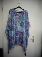 Mooie BLE tuniek, maat ruim 46. Paars, blauw, groen, Ophalen of Verzenden, Zo goed als nieuw, Maat 46/48 (XL) of groter, Blauw