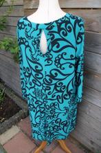 Jurk blauwgroen Chris Size mt 2 Vaste prijs, Blauw, Maat 46/48 (XL) of groter, Chris Size, Ophalen of Verzenden