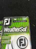 Nieuwe  footjoy weathersoft handschoenen, Sport en Fitness, Golf, Ophalen of Verzenden, Nieuw, Kleding, Overige merken