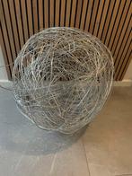 Hanglamp disign aluminium, Ophalen of Verzenden, Zo goed als nieuw, Rond, Overige materialen