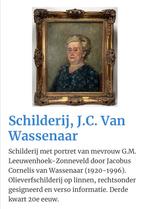 Schilderij J.C van Wassenaar, Antiek en Kunst, Ophalen of Verzenden