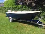 Consoleboot Family 420 30 pk Johnson, Watersport en Boten, Vis- en Consoleboten, Ophalen, 10 tot 30 pk, Zo goed als nieuw, 3 tot 6 meter