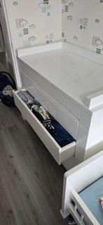 Commode Britagne Wit van Babypark, Ophalen, 50 tot 70 cm, 100 cm of meer, Zo goed als nieuw