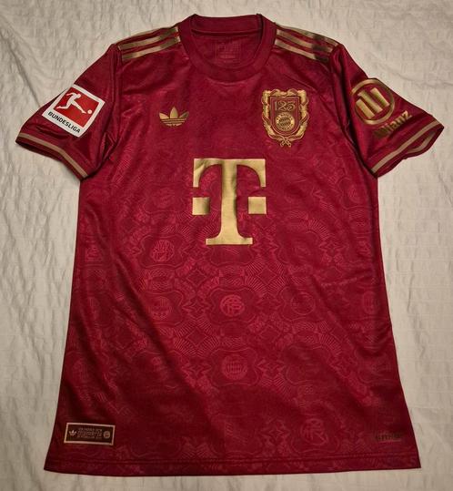 Origineel Adidas 125 jarig bestaan Bayern München shirt, Sport en Fitness, Voetbal, Zo goed als nieuw, Shirt, Maat M, Ophalen of Verzenden