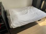Ikea BRIMNES bed 140x200, Huis en Inrichting, Slaapkamer | Bedden, Ophalen, Zwart, Tweepersoons, 140 cm