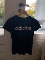Zwart Adidas T-shirt, XS, Kleding | Dames, T-shirts, Maat 34 (XS) of kleiner, Ophalen of Verzenden, Zo goed als nieuw, Zwart