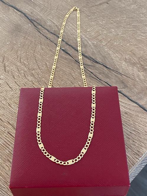 14 karaat (585) gouden ketting, Sieraden, Tassen en Uiterlijk, Kettingen, Nieuw, Goud, Goud, Ophalen of Verzenden