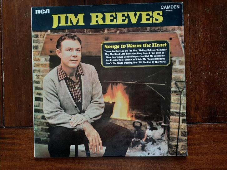 LP Jim Reeves / Songs to warm the heart, Cd's en Dvd's, Vinyl | Pop, Gebruikt, 1960 tot 1980, 12 inch, Ophalen of Verzenden