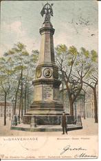 's Gravenhage  Monument Saxen Weimar., Verzamelen, Ophalen of Verzenden, Voor 1920, Gelopen, Zuid-Holland