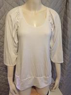 Ambika witte college style top maat xl(2b28), Kleding | Dames, Tops, Tweedehands verkoop, Tweedehands verkoop, Wit, Maat 46/48 (XL) of groter