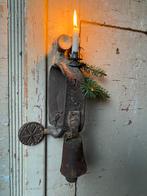 Antiek Italiaanse bel aan band, kerst / winter decoratie, Ophalen of Verzenden