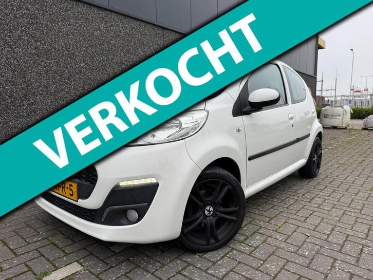 Peugeot 107 1.0 Active/Nieuwe APK en beurt/AIRCO/LED/, Auto's, Peugeot, Bedrijf, Te koop, ABS, Airbags, Airconditioning, Centrale vergrendeling