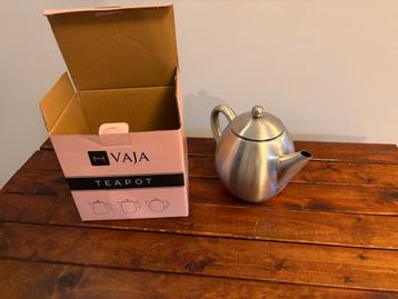 Nieuwe Vaja RVS Theepot 1.2L met Zeef beschikbaar voor biedingen