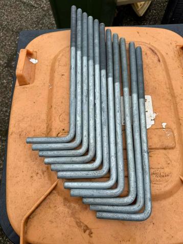 11x Instort ankers M16 beschikbaar voor biedingen