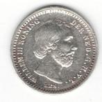 25-766 Nederland 5 cent 1879, Postzegels en Munten, Munten | Nederland, Koning Willem III, Verzenden, Zilver, Losse munt
