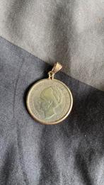 Zilveren hanger 1 gulden in krans uit 1931 nr.610, Postzegels en Munten, Munten | Europa | Euromunten, Ophalen of Verzenden