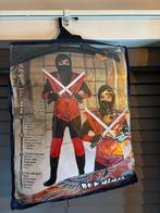 Rode Ninja Kostuum 7-9 Jaar Carnaval, Ophalen of Verzenden, Zo goed als nieuw