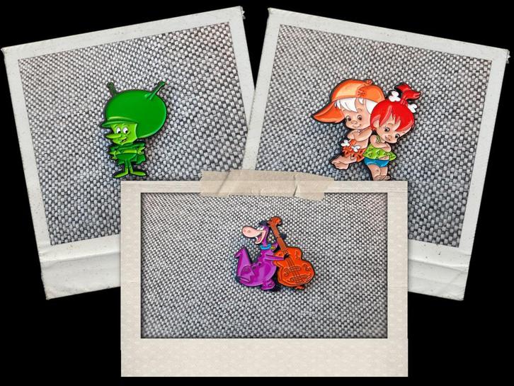 3 leuke pins van de Flintstones te koop, Verzamelen, Speldjes, Pins en Buttons, Nieuw, Speldje of Pin, Overige onderwerpen, Ophalen of Verzenden