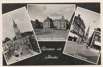 ALMELO Kerk Kasteel St George Groeten 1956 beschikbaar voor biedingen