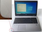 HP ProBook 650 G3, CPU i5 2.50 GHz, HDD 300GB, RAM 4GB, 15 inch, Qwerty, Intel Core i5, Gebruikt