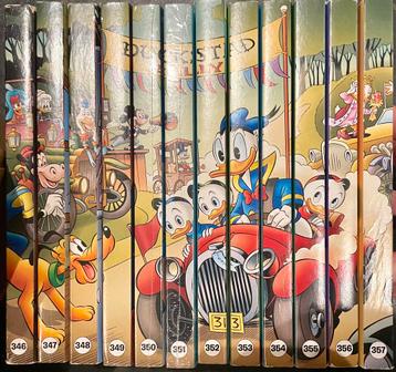 Prachtige rugtekening Donald Duck pockets 346 t/m 357! beschikbaar voor biedingen