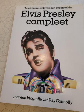 muziek boek Elvis Presley compleet