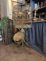 Brocante landelijke vogelkooi metaal, Ophalen