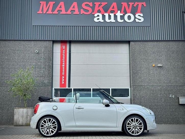 Mini Mini Cooper S 2.0 / Chili / White silver / Adaptive cru, Auto's, Mini, Bedrijf, Te koop, Cabrio, ABS, Achteruitrijcamera