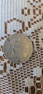 1 Gulden Wilhelmina 1929, 1 gulden, Zilver, Ophalen of Verzenden, Koningin Wilhelmina