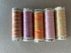 Setje 5 klosjes mettler garen (2), Hobby en Vrije tijd, Ophalen of Verzenden, Nieuw, Overige thema's, Overige typen