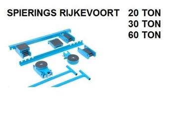 transportrolset 20 ton 60 ton kettingrups Spierings beschikbaar voor biedingen