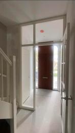 Nieuw kozijn met Svedex glasdeur, boven- en zijlicht, Ophalen, 80 tot 100 cm, 215 cm of meer, Binnendeur