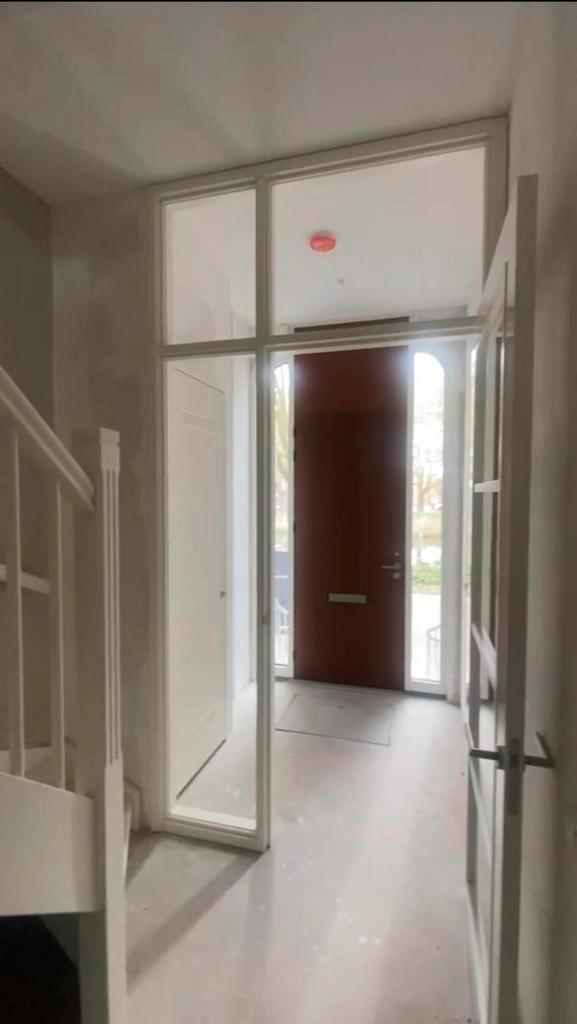 Nieuw kozijn met Svedex glasdeur, boven- en zijlicht, Doe-het-zelf en Verbouw, Deuren en Horren, Nieuw, Binnendeur, 215 cm of meer