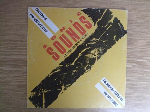EP  SONIC SOUNDS  CRAZYHEAD - POP WILL EAT ITSELF - GEORGIE, Cd's en Dvd's, Vinyl Singles, Zo goed als nieuw, EP, Rock en Metal